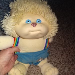 Cabbage Patch Koosa in overalls